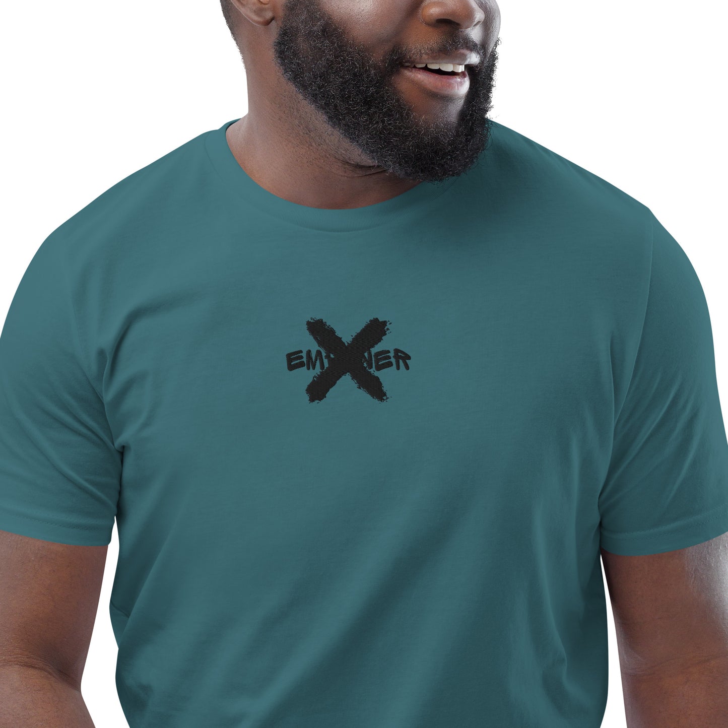 Stargazer Men's Empower X Black Edition Embroidered Mental Health Tee T-Shirt