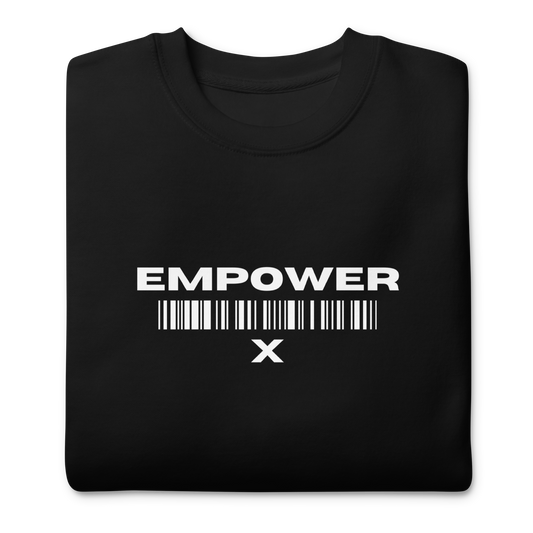 Men's Black Empower X Define Sweatshirt Jumper